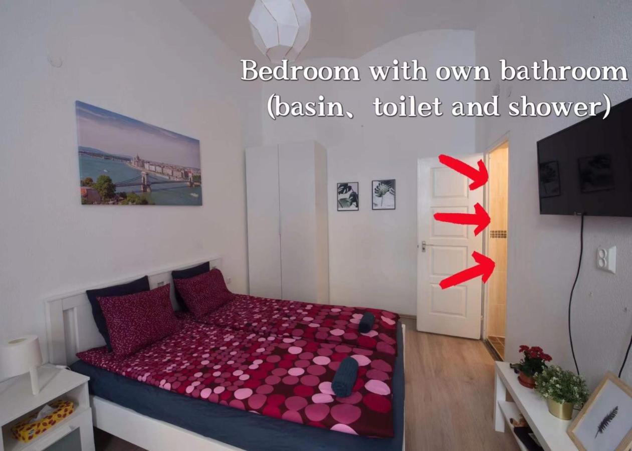No. 11 Apartment With 2 Bathrooms Next To Railway Station Budapest Exterior foto